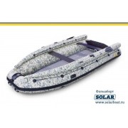 Лодка надувная моторная SOLAR-430 Super Jet tunnel