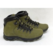 Ботинки мужские TREK HikingNEW7 зеленый (шерст.мех)