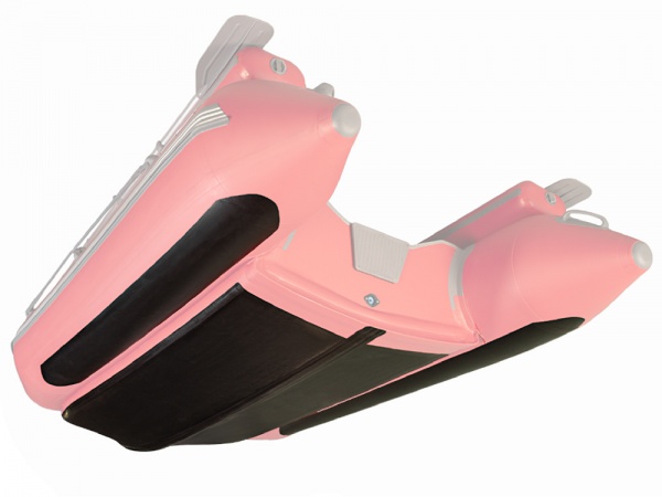 Дублирование тканью ПВХ дна и баллонов Rocky от магазина Капитан