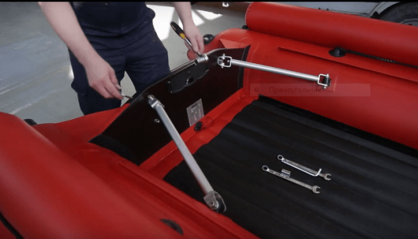 Система для усиления транца + установка от магазина Капитан