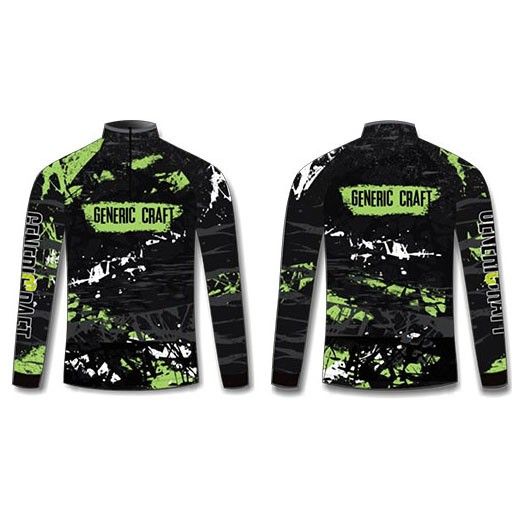 Джерси Generic Craft, черный/зеленый от магазина Капитан