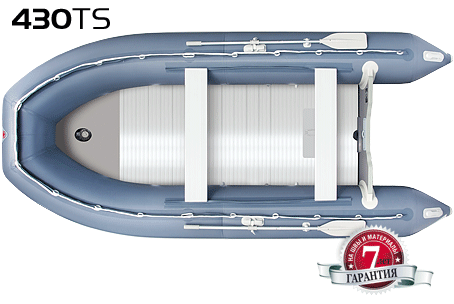 Лодка надувная YUKONA 430 TS от магазина Капитан