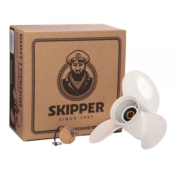 Винт гребной Skipper Yamaha 40-60, 3x11 1/4"x14" SK663-45958-01-EL от магазина Капитан